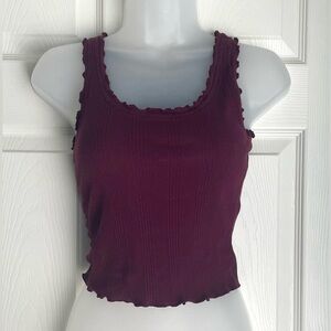 Aeropostale Tank Top Maroon